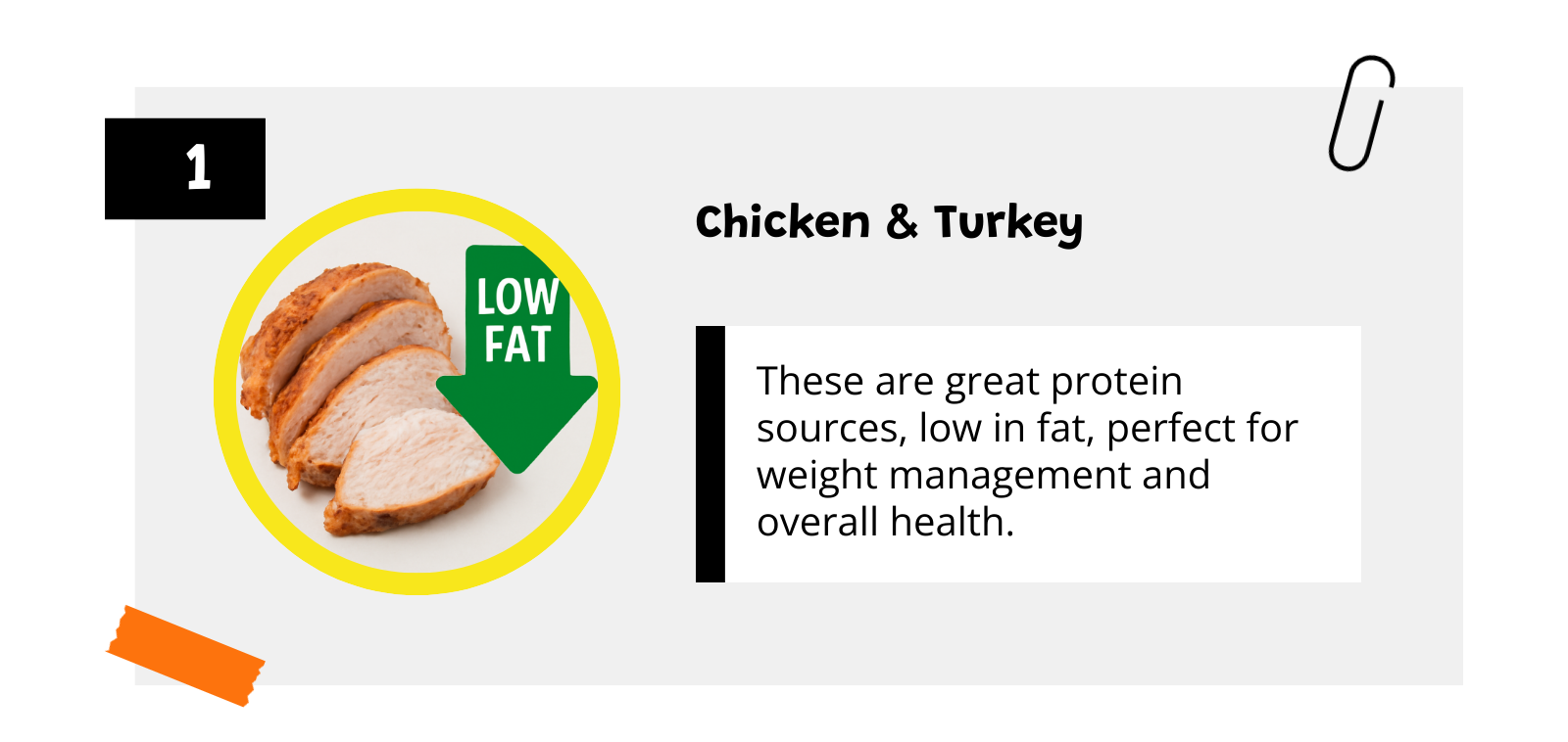 lean meat guide chicken and turkey
