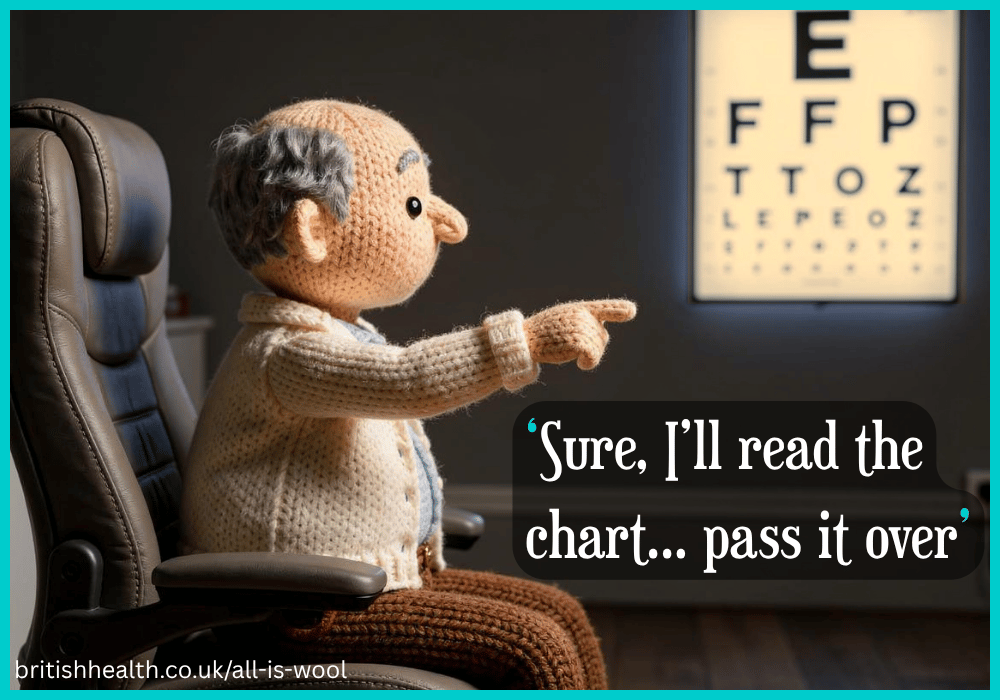 yes I'll read the chart... pass it over